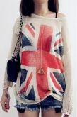 Blusas BB-060 Bandeira Reino Unido